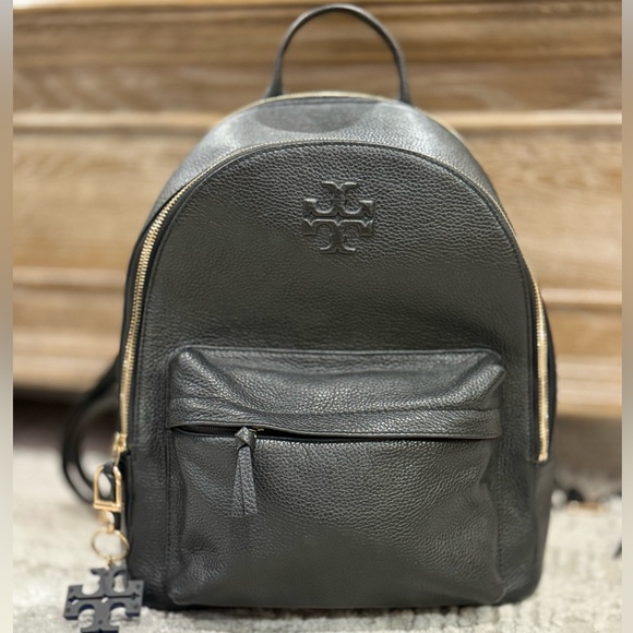Tory Burch Black Leather Backpack main image 4